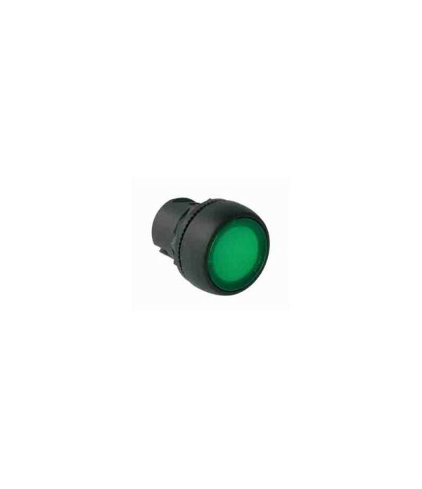 Bouton poussoir affleurant lumineux - blanc