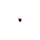 Interrupteur bipolaire rouge à touche basculante pour découpe 30,2 x 22,2 mm
