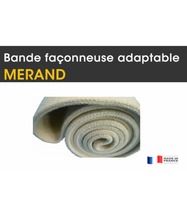 Adapt. MERAND, bande façonneuse, tapis