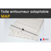 Adapt. MAP, toile enfourneur