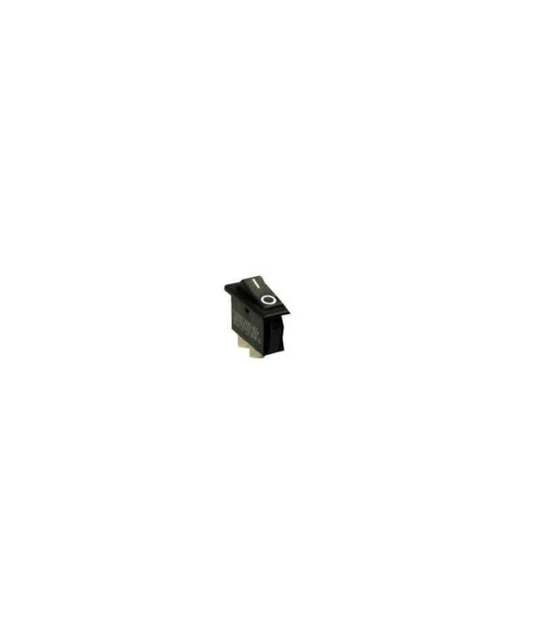 Interrupteur rouge à touche basculante pour découpe 30,2 x 11,1 mm