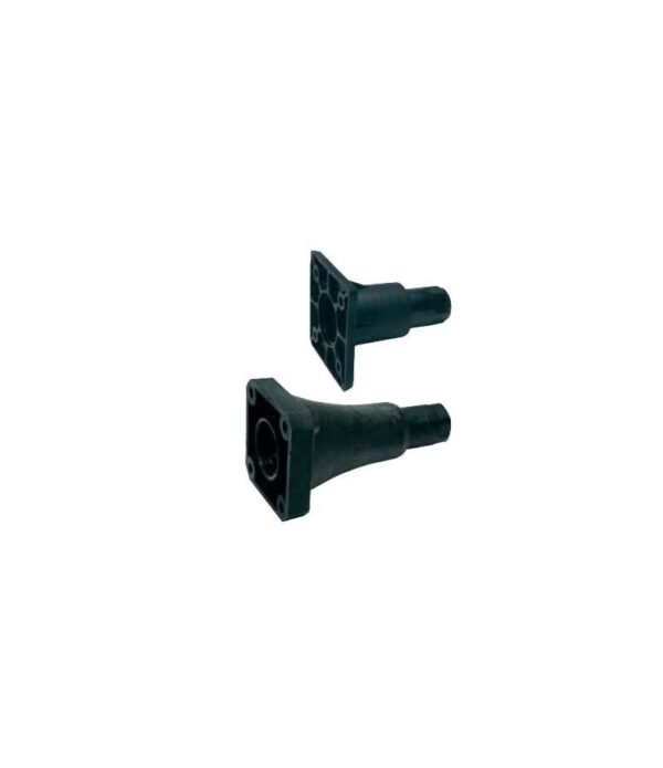 Pied réglable noir, hauteur réglable de 90 à110 mm